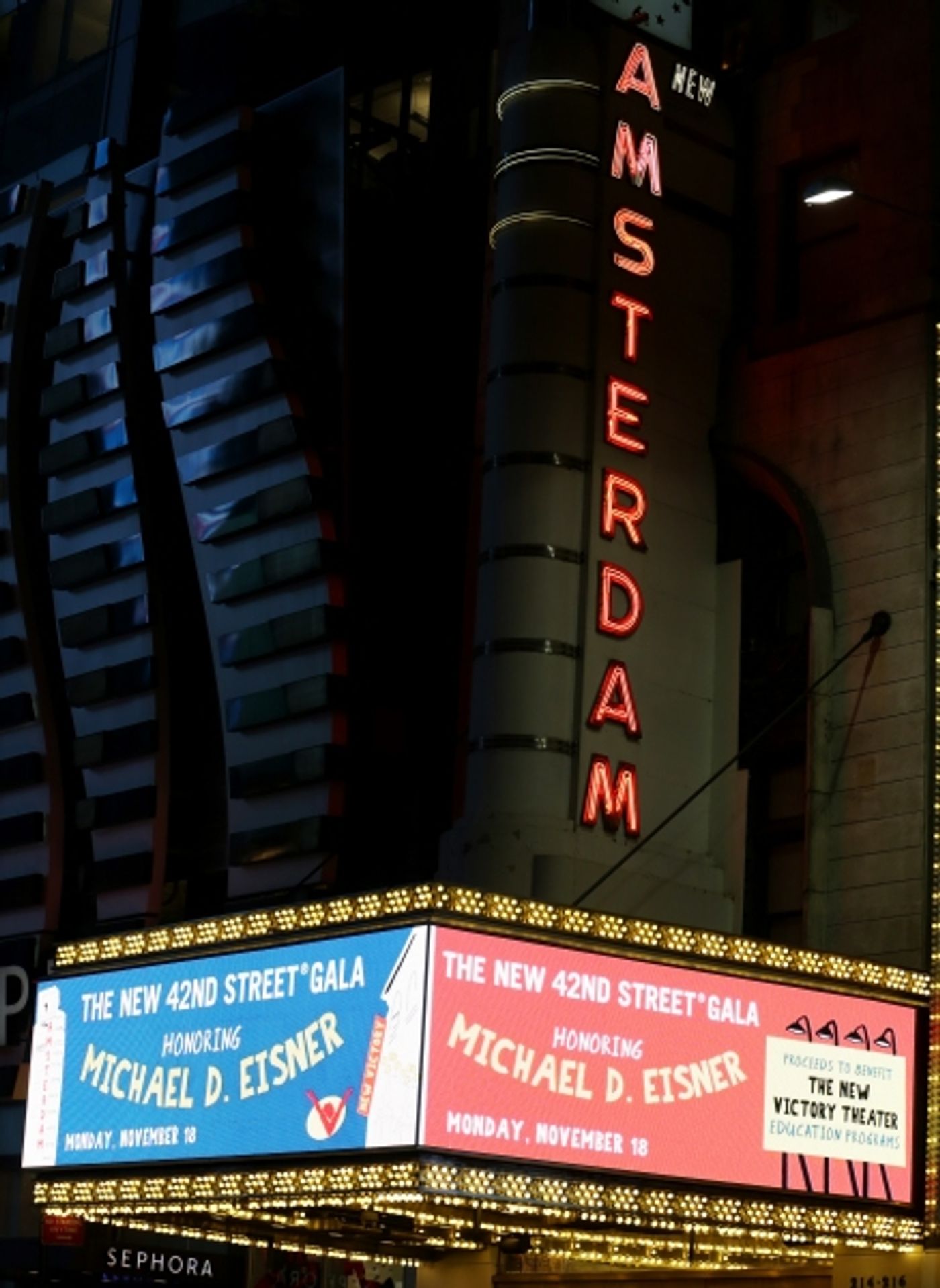 Photo Coverage: Ashley Brown, Heather Headley & More Celebrate Michael Eisner at The New 42nd St. Gala Image