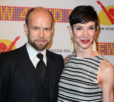 Amy Fine Collins and guest   Photo