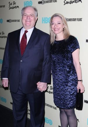 Frank Rich  and Alex Witchel  Photo