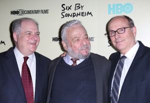 Frank Rich, Stephen Sondheim and James Lapine  Photo