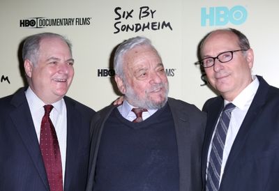 Frank Rich, Stephen Sondheim and James Lapine  Photo