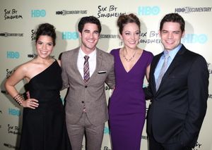 America Ferrera, Darren Criss, Laura Osnes and Jeremy Jordan   Photo