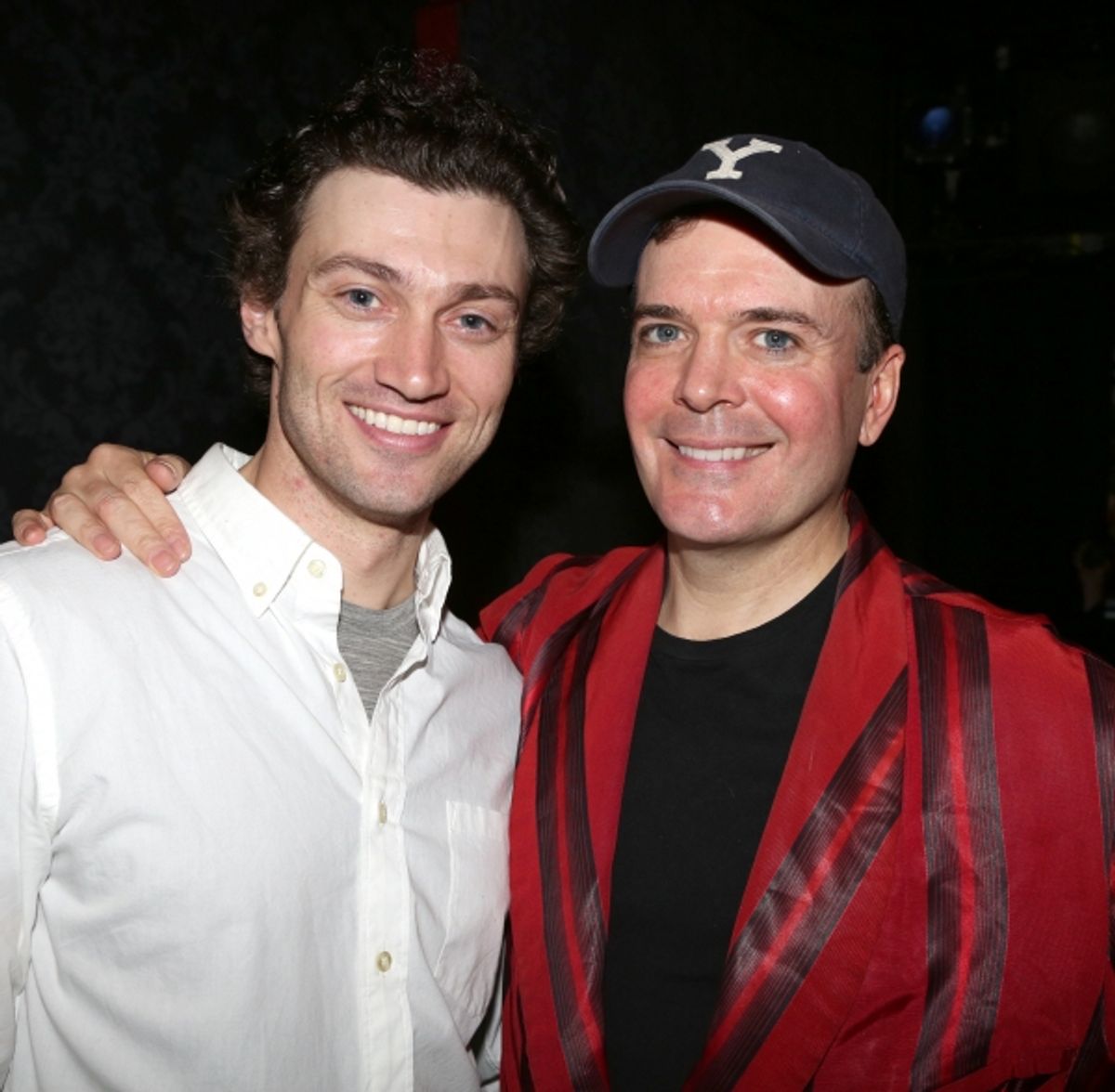 Bryce Pinkham and Jefferson Mays  at 