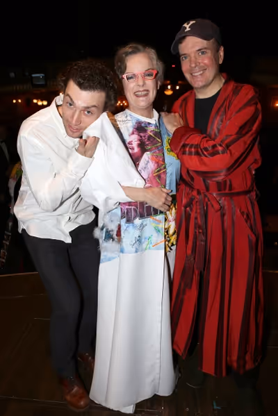 Bryce Pinkham, Jennifer Smith and Jefferson Mays  Photo