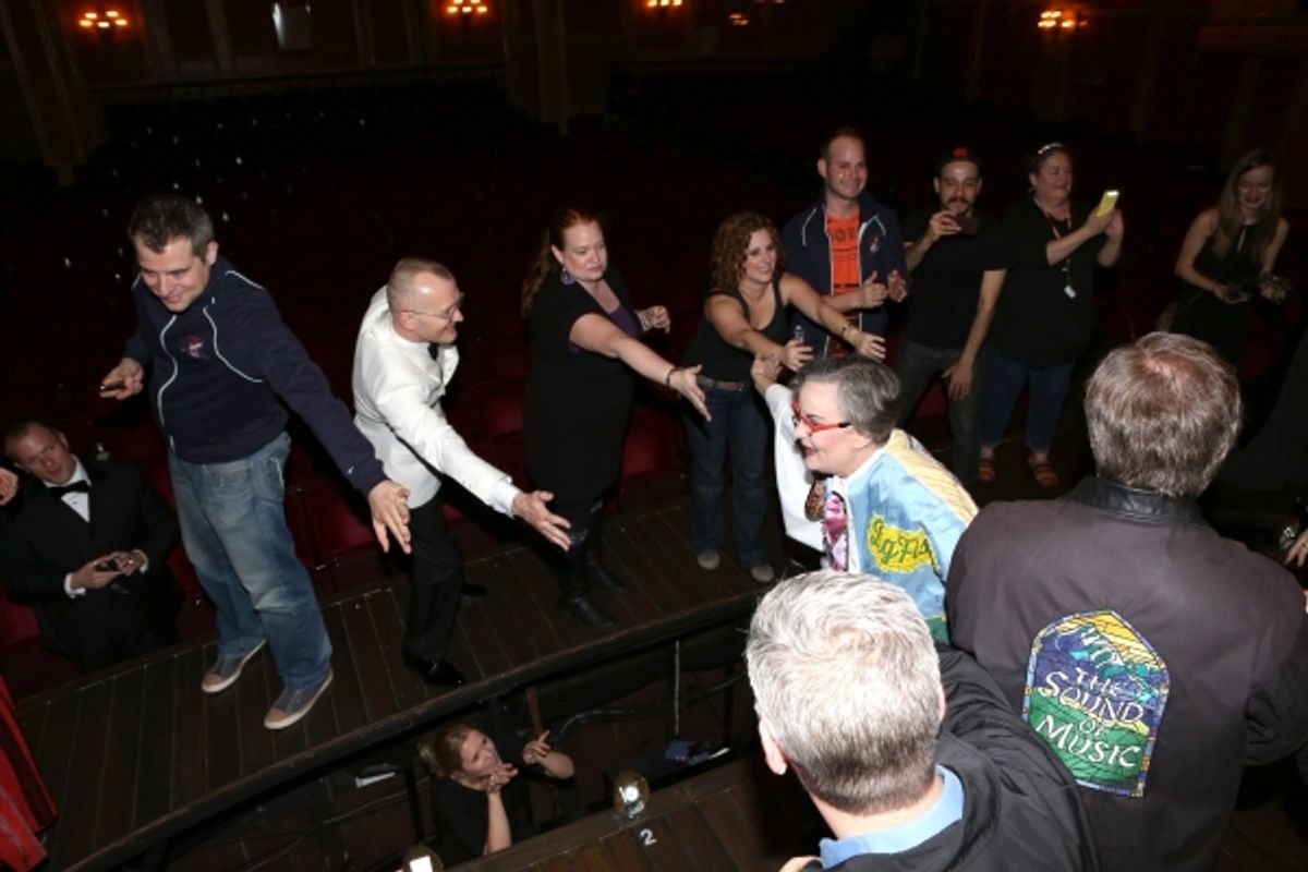 Jennifer Smith with Director Darko Tresnjak and Company  at 