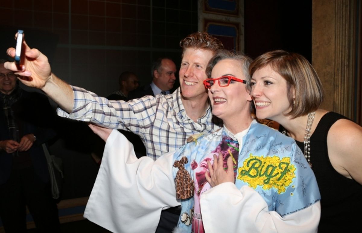 Jennifer Smith with Mark Ledbetter and Pamela Bob  at 