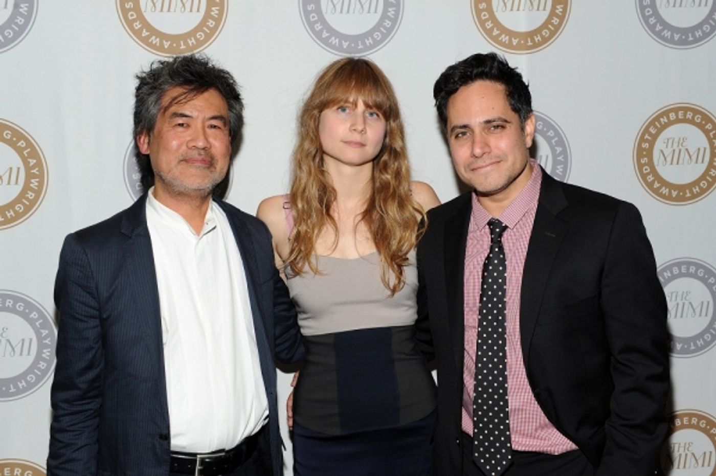 Photo Flash: David Henry Hwang, Annie Baker & Rajiv Joseph Honored at 2013 Steinberg Playwright Awards  Image
