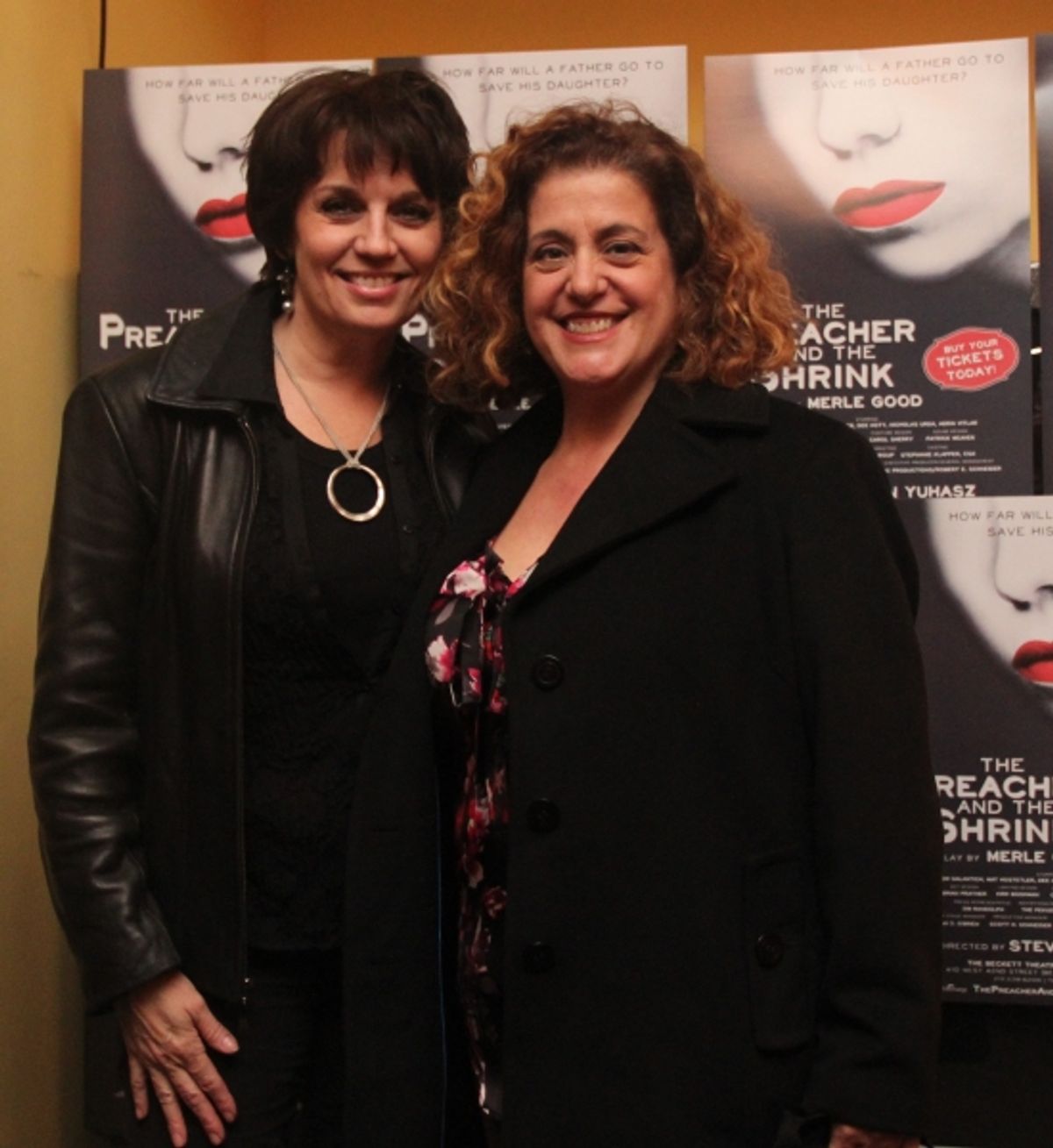 BETH LEAVEL, MARY TESTA at 