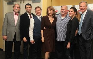 Playwright MERLE GOOD, NICHOLAS URDA, MAT HOSTETLER, DEE HOTY, Director STEVEN YUHASZ, ADRIA VITLAR, TOM GALANTICH @ BroadwayWorld Playwright MERLE GOOD, NICHOLAS URDA, MAT HOSTETLER, DEE HOTY, Director STEVEN YUHASZ Photo