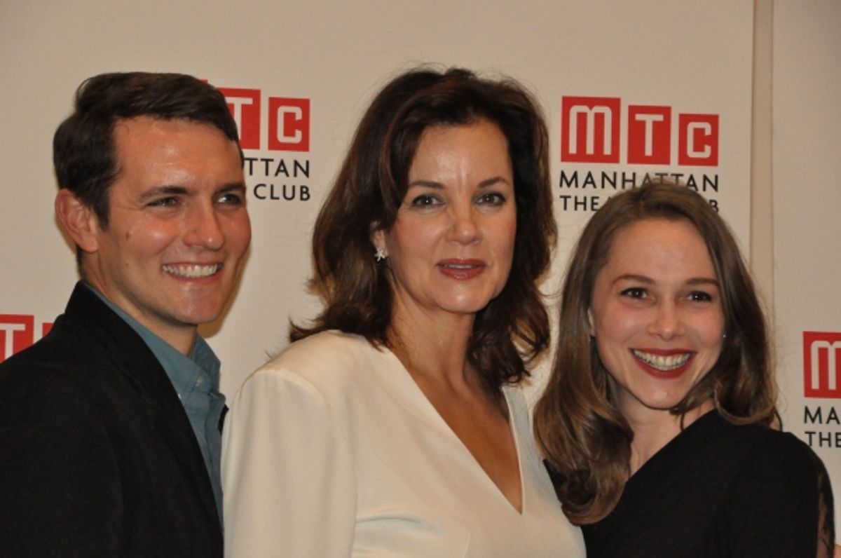 Zach Shaffer, Margaret Colin and Kristen Bush at 