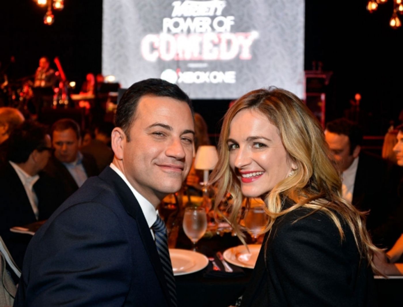 Photo Flash: First Look at Jimmy Kimmel, Jeff Ross, Aziz Ansari & More in Variety's Power of Comedy Event  Image