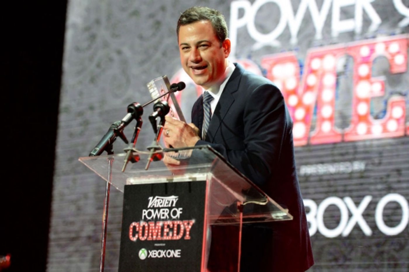 Photo Flash: First Look at Jimmy Kimmel, Jeff Ross, Aziz Ansari & More in Variety's Power of Comedy Event  Image
