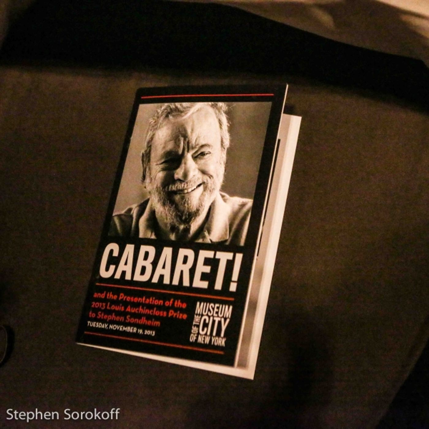 Photo Coverage: Stephen Sondheim Honored at Museum of the City of New York Gala  Image