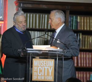 Bruno A. Quinson & Stephen Sondheim @ BroadwayWorld Bruno A. Quinson & Stephen Sondheim Photo