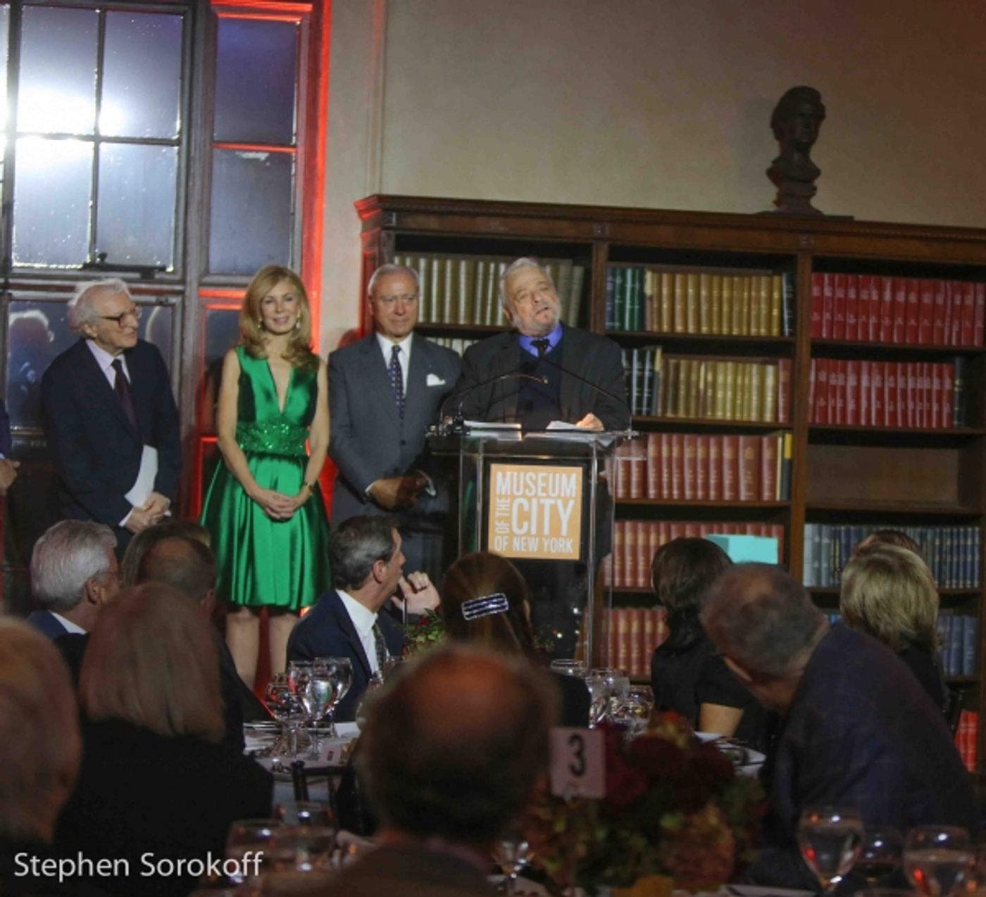 Photo Coverage: Stephen Sondheim Honored at Museum of the City of New York Gala  Image