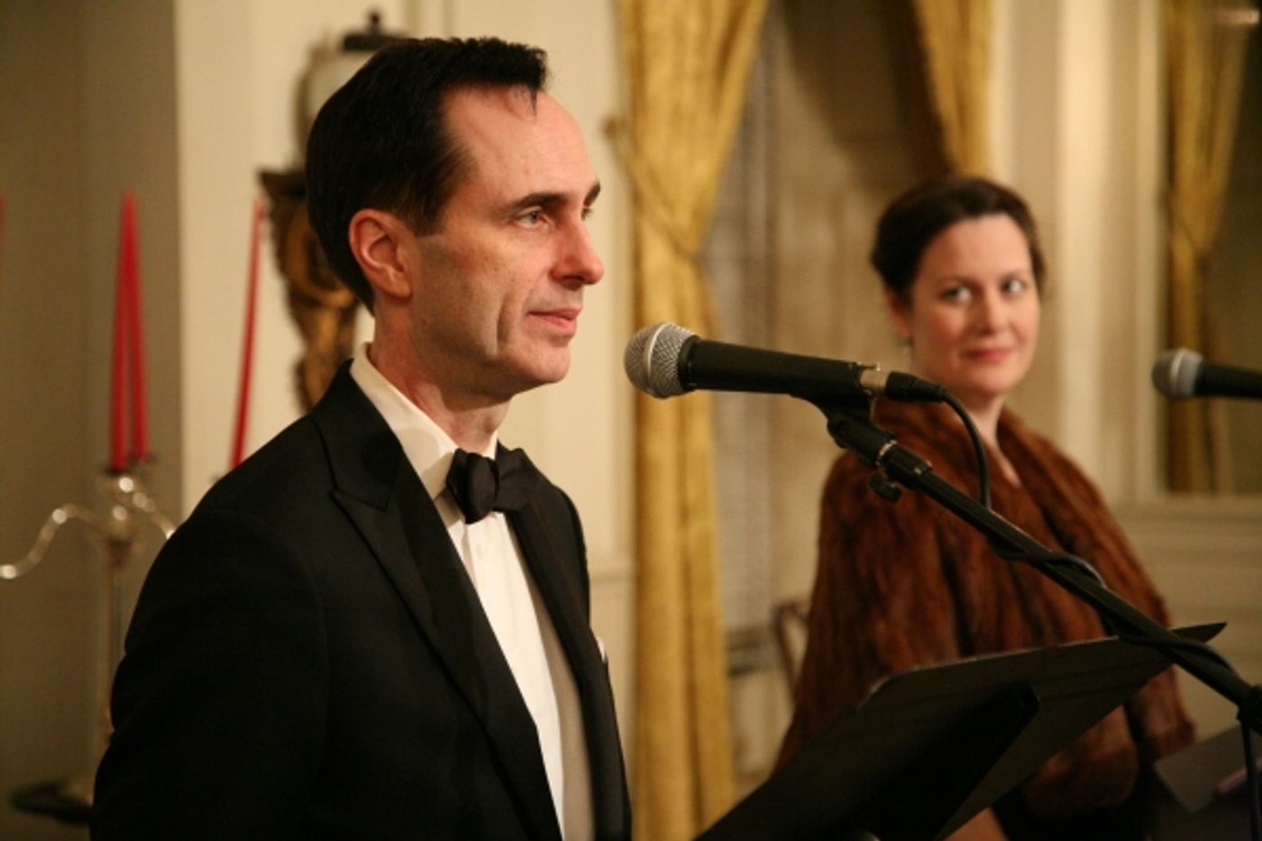 Photo Flash: Bill Connington & AnnMarie Benedict Perform LOVE LETTERS at Colonial Dames Museum House Image