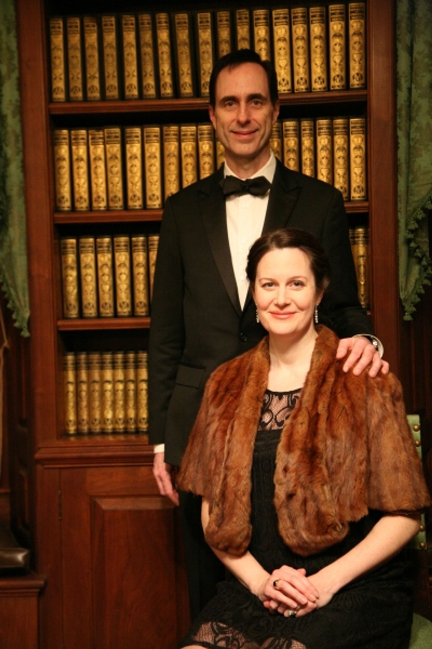 Photo Flash: Bill Connington & AnnMarie Benedict Perform LOVE LETTERS at Colonial Dames Museum House Image