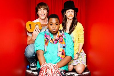 Blake Jenner, Alex Newell, Melissa Benoist Photo