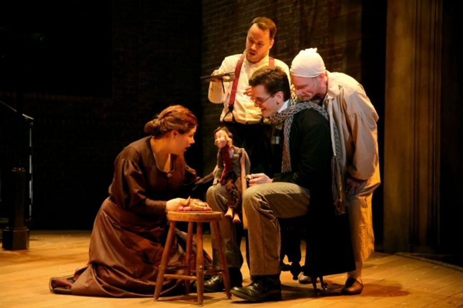 Photo Flash: First Look at Peter Bradbury and More in A CHRISTMAS CAROL Off-Broadway Image