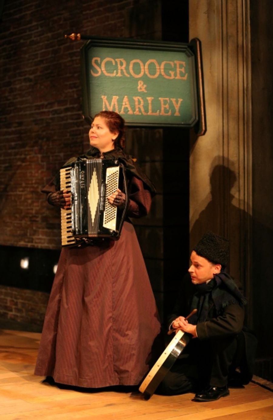 Photo Flash: First Look at Peter Bradbury and More in A CHRISTMAS CAROL Off-Broadway Image