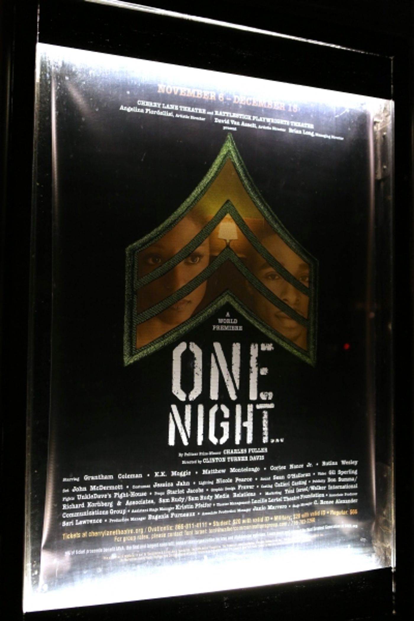 Photo Coverage: ONE NIGHT Opens at Cherry Lane Theatre  Image