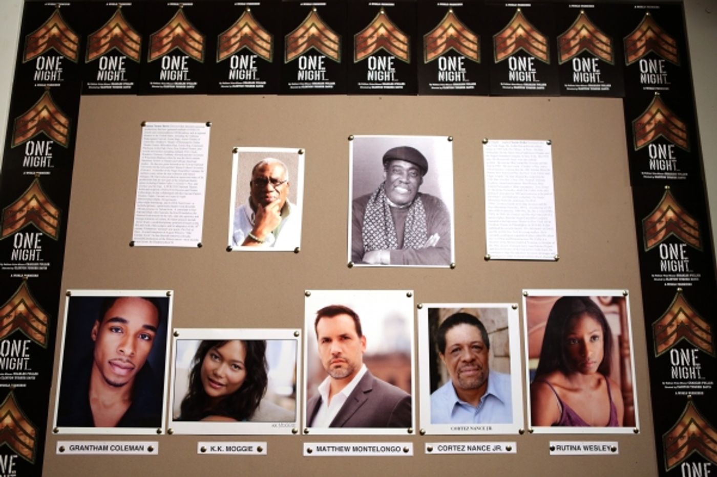 Photo Coverage: ONE NIGHT Opens at Cherry Lane Theatre  Image