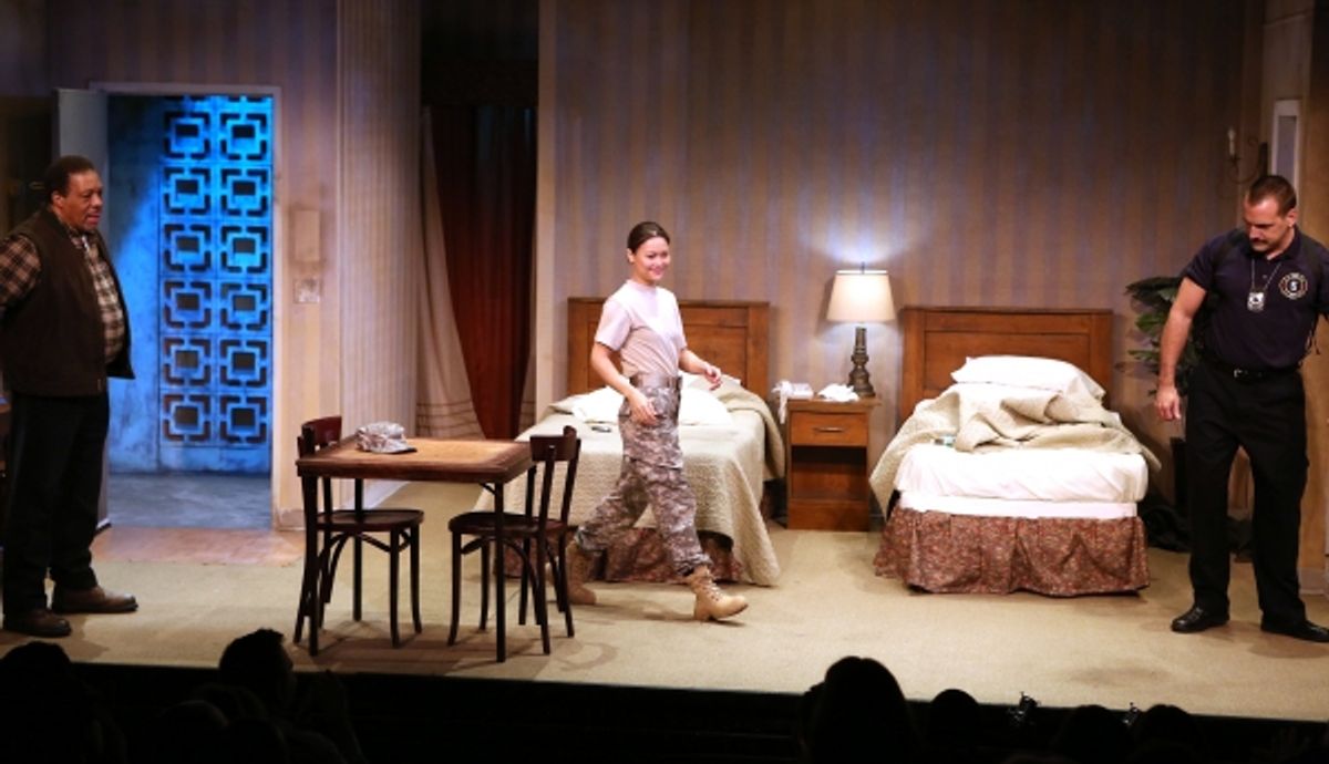 Cortez Nance Jr., K.K. Moggi and Matthew Montelongo  at 