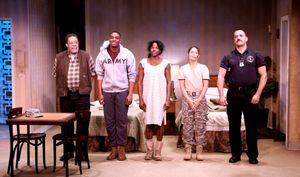 Cortez Nance Jr., Grantham Coleman, Rutina Wesley, K.K. Moggi and Matthew Montelongo  Photo