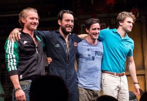 James Badge Dale, John Pollono, James Ransone, Keegan Allen @ BroadwayWorld James Badge Dale, John Pollono, James Ransone, Keegan Allen Photo