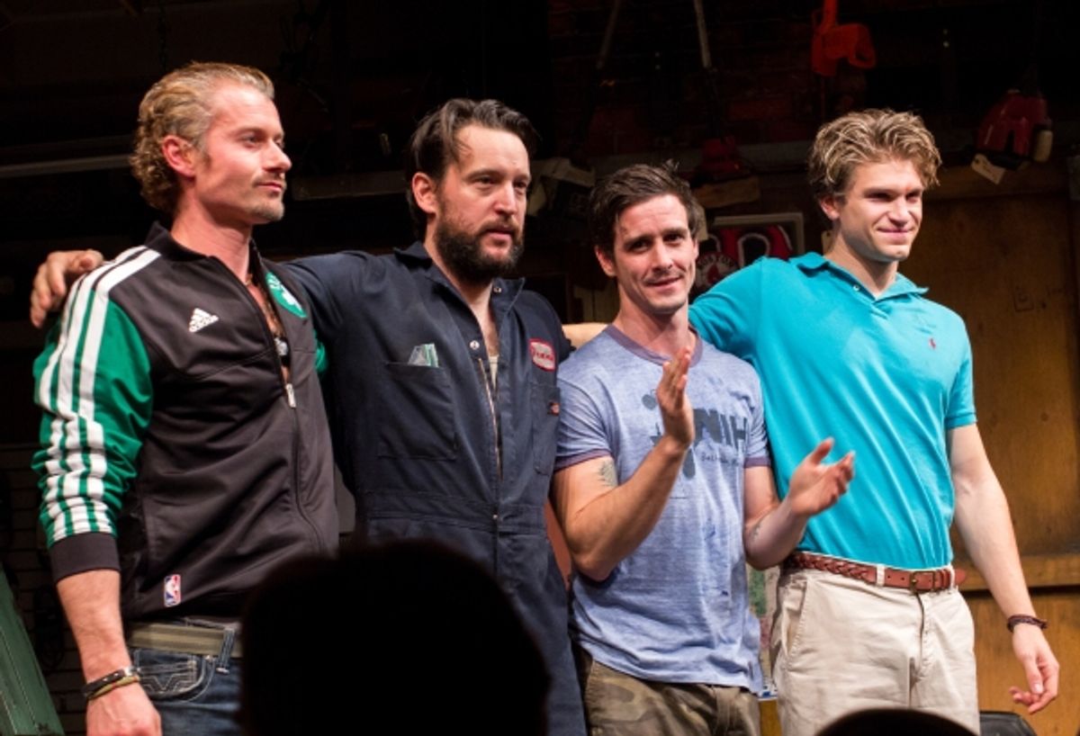 James Badge Dale, John Pollono, James Ransone, Keegan Allen at 