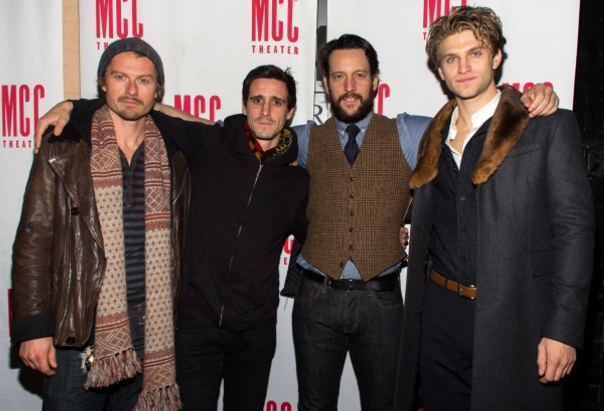 James Badge Dale, James Ransone, John Pollono, Keegan Allen at 