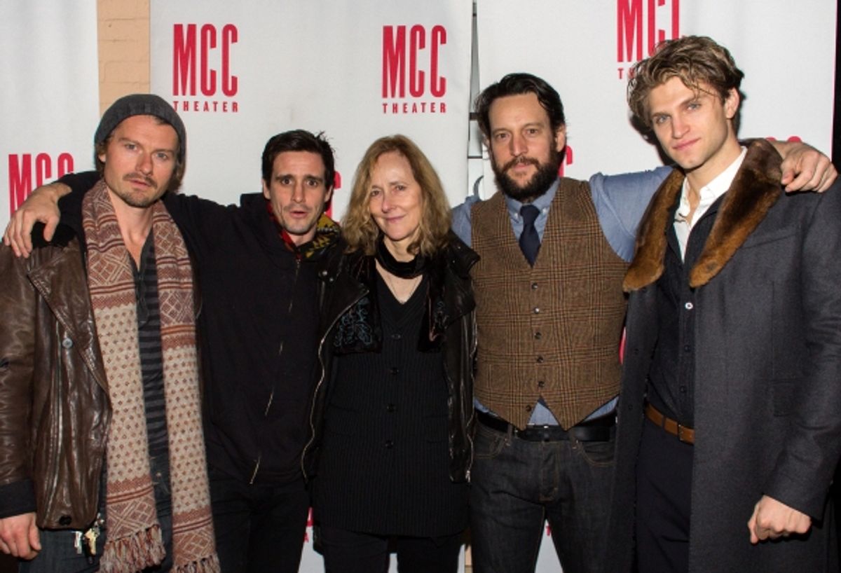 James Badge Dale, James Ransone, Jo Bonney, John Pollono, Keegan Allen at 