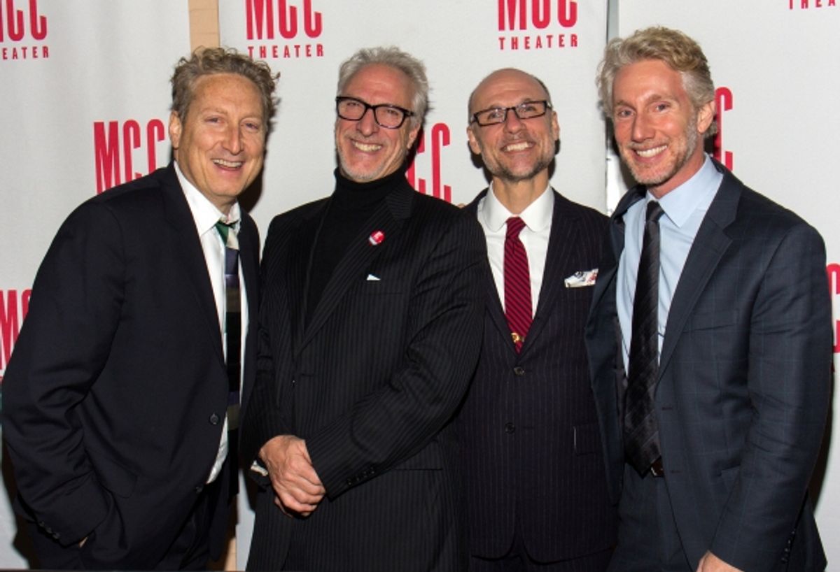 Bernie Telsey, Robert LuPone, Will Cantler, Blake West at 