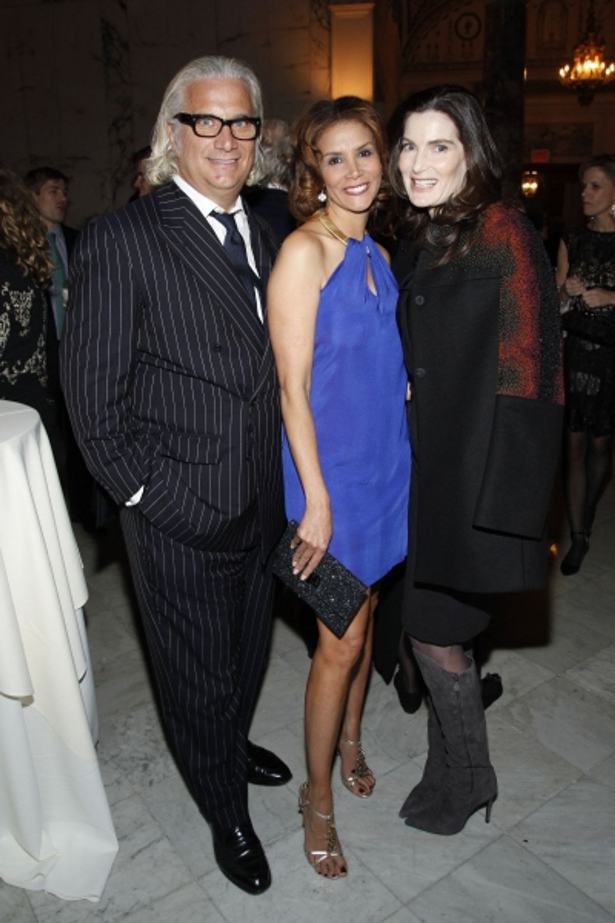 Peter Georgiopoulos, Kara Young, Jennifer Creel at 