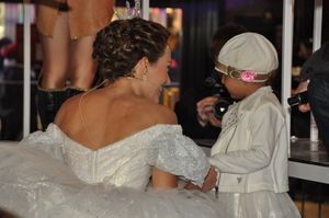 Laura Osnes and Lady @ BroadwayWorld Laura Osnes and Lady Photo