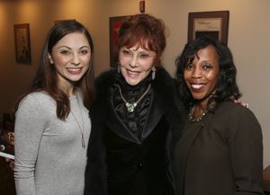 From left, cast member Hannah Vassallo, Glorya Kaufman and Renae Williams Niles, Musi Photo