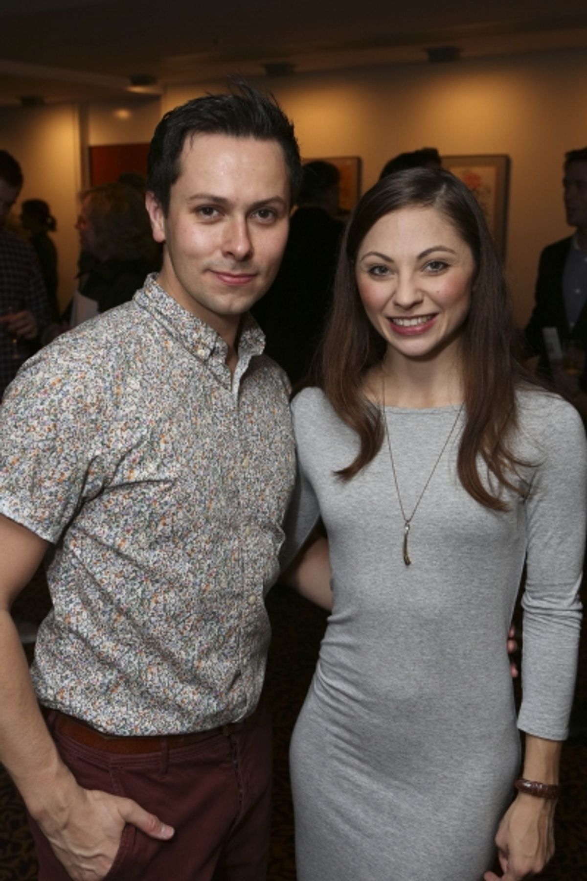 From left, cast members Christopher Marney and Hannah Vassallo pose during the reception for the opening night performance of ''Matthew Bourne''s Sleeping Beauty'' at the Center Theatre Group/Ahmanson Theatre on November 21, 2013, in Los Angeles, Calif. ( at 