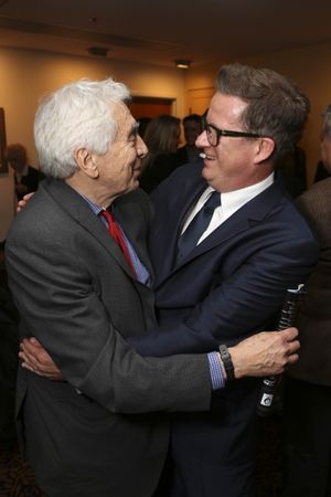 From left, CTG Founding Artistic Director Gordon Davidson and Director/Choreographer  Photo