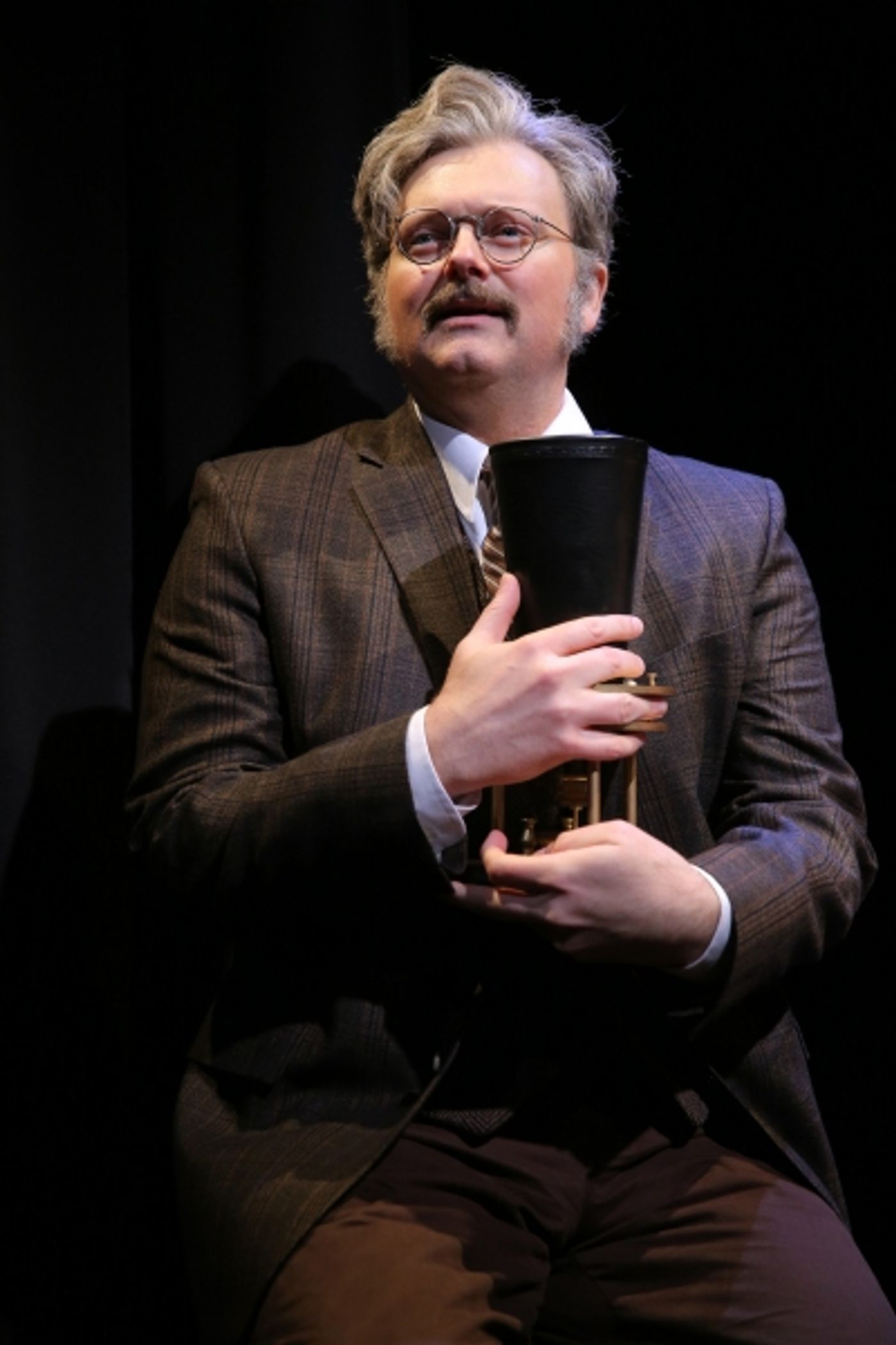 Photo Flash: First Look at John Ellison Conlee, David Costabile & Amanda Quaid in Playwrights Horizons' THE (CURIOUS CASE OF THE) WATSON INTELLIGENCE  Image