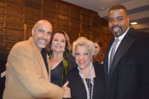 William Michals, Randie Levine-Miller, Camille Saviola, Bernard Dotson Photo
