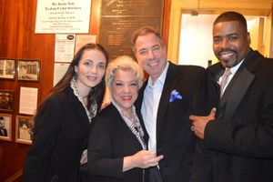 Joanne Furshpan, Camille Saviola, Bernie Furshpan, Bernard Dotson Photo