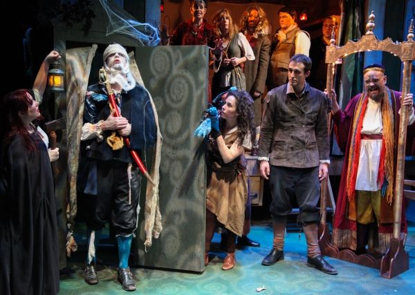 Kate Nawrocki as Tasha, Scott Cupper as The Dead Prince, Elizabeth Bagby as The Capta Photo