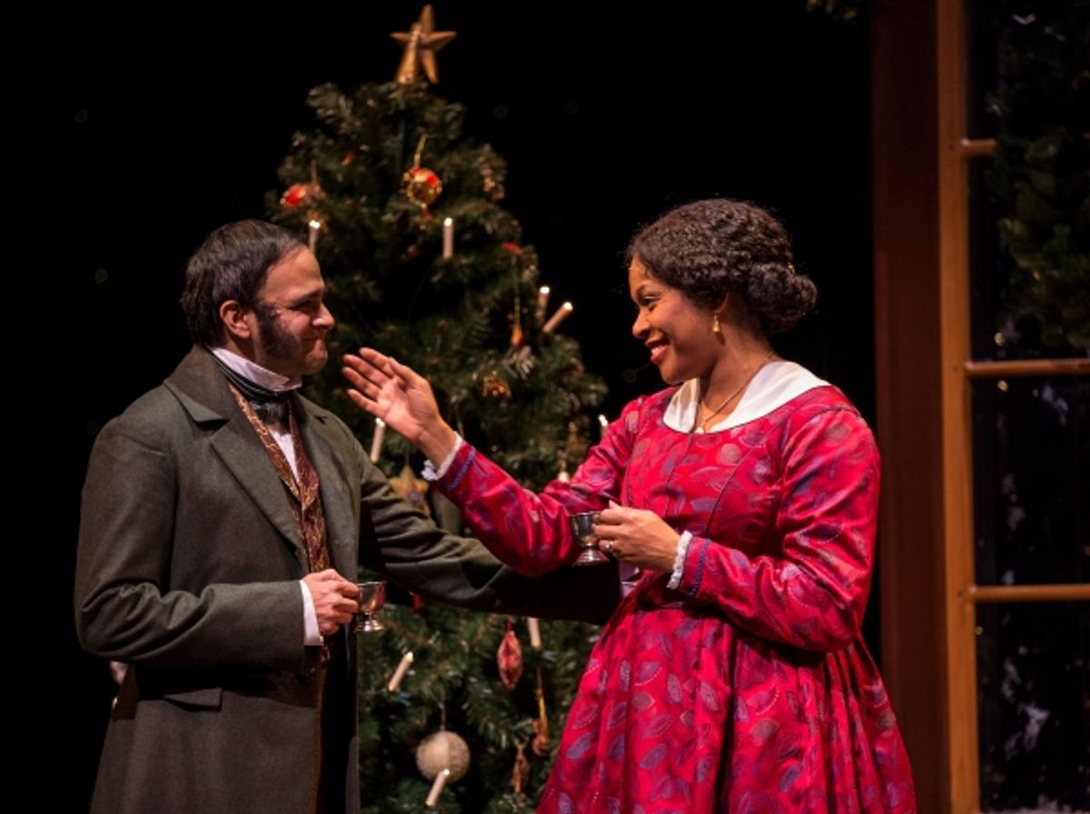 Anish Jethmalani (Fred) and Tania Richard (Abby)  at 