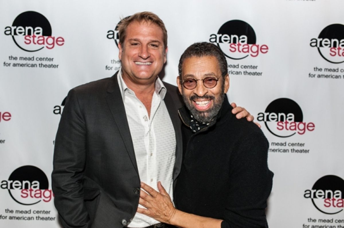 Director Jeff Calhoun and Maurice Hines at 