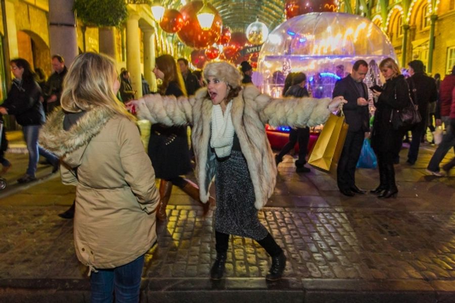 Photo Flash: First Look at Look Left Look Right's ONCE UPON A CHRISTMAS Image