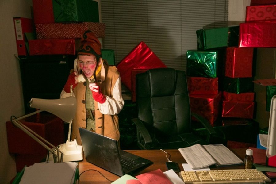 Photo Flash: First Look at Look Left Look Right's ONCE UPON A CHRISTMAS Image