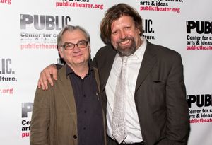 Richard Nelson, Oskar Eustis @ BroadwayWorld Richard Nelson, Oskar Eustis Photo
