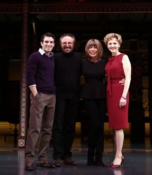Jarrod Spector, Gerry Goffin, Cynthia Weil and Anika Larsen @ BroadwayWorld Jarrod Spector, Gerry Goffin, Cynthia Weil and Anika Larsen Photo