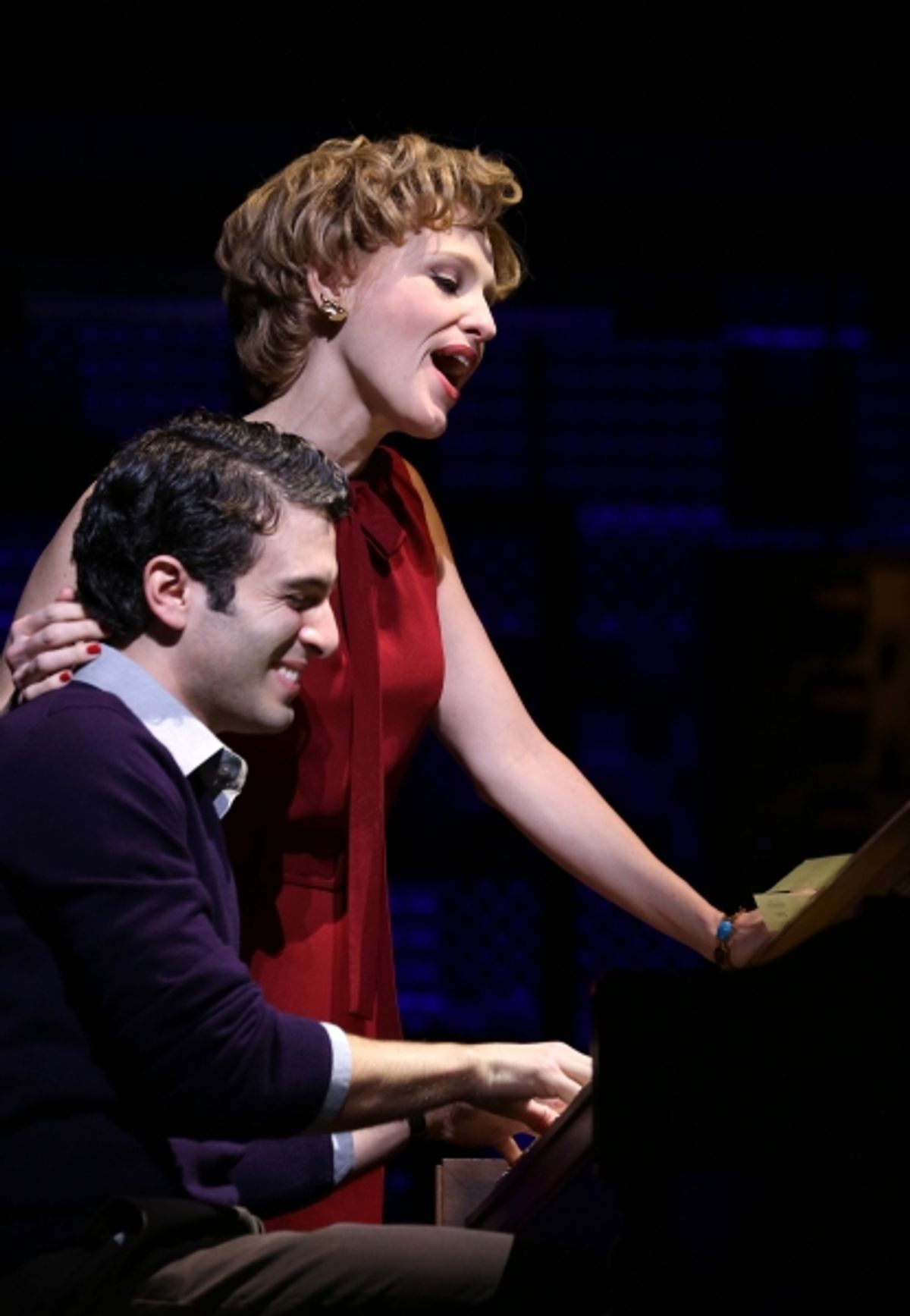 Jarrod Spector and Anika Larsen at 