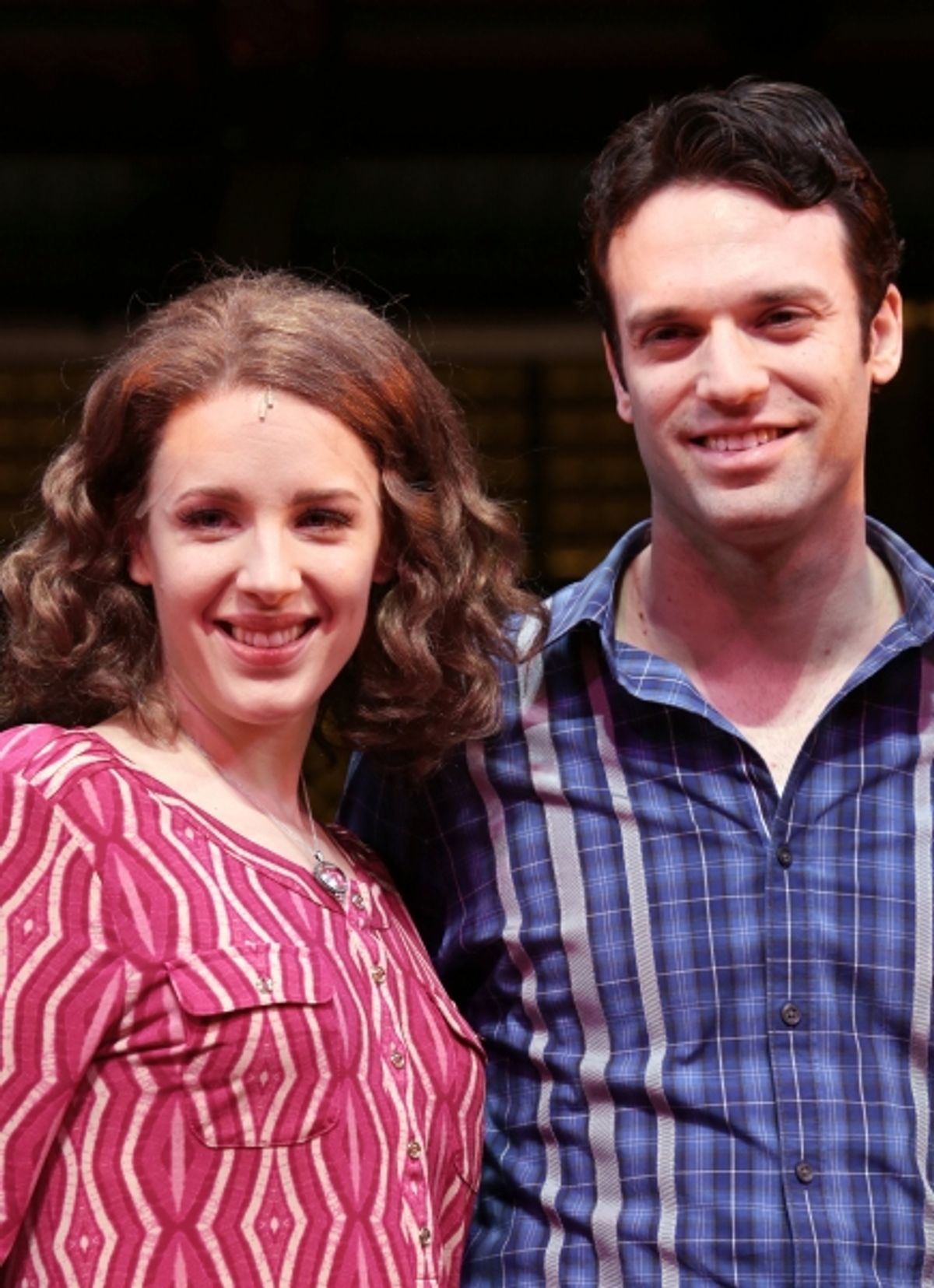 Jessie Mueller and Jake Epstein  at 